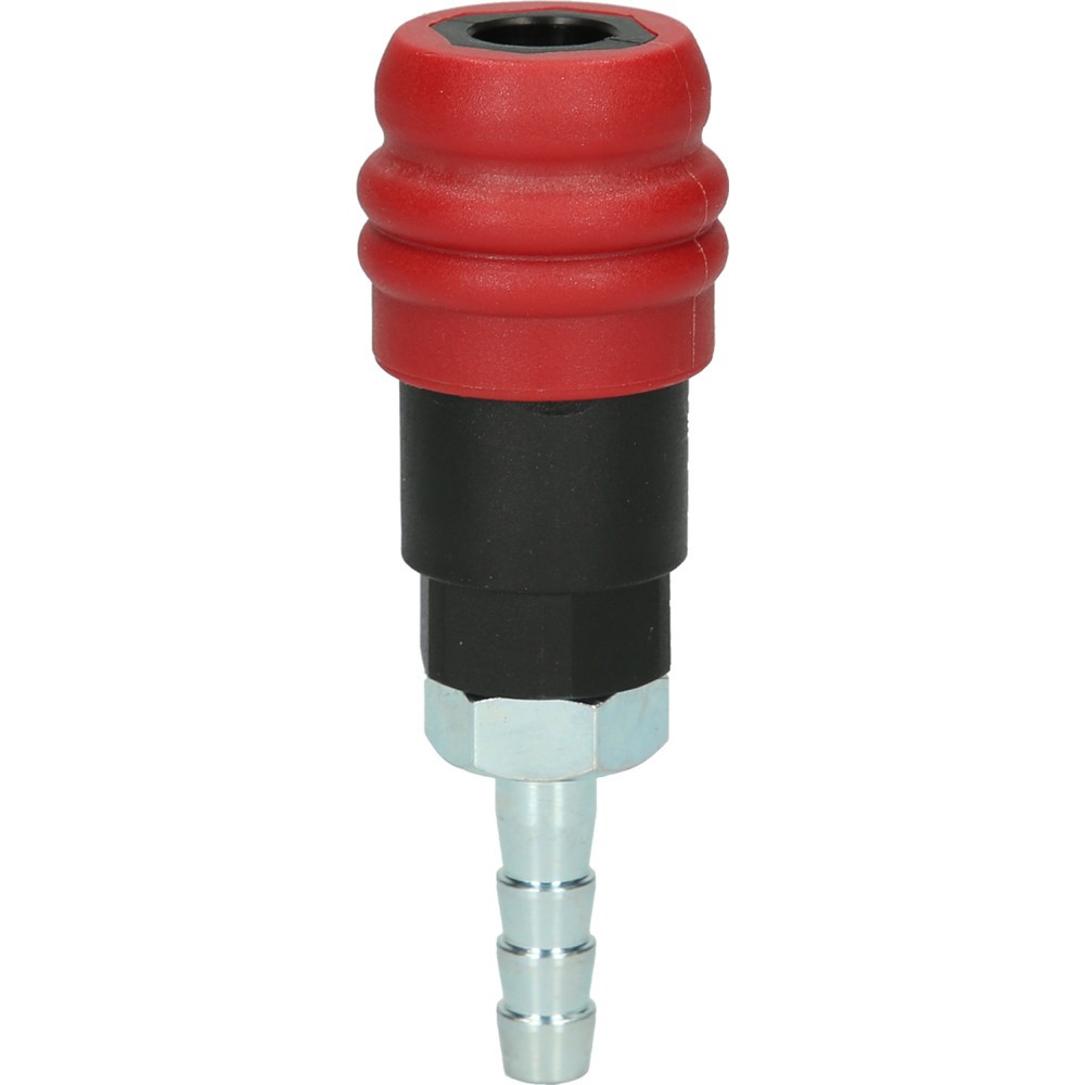 Produktabbildung Nr. 13: KS TOOLS 2 Stufen-Druckluft-Sicherheitskupplung mit Schlauchtülle, 9mm