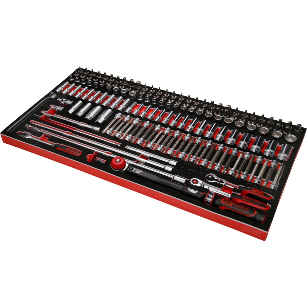 Produktabbildung Nr. 4: KS TOOLS 3/8'' Steckschlüssel-Satz in Schaumstoffeinlage, 165-tlg