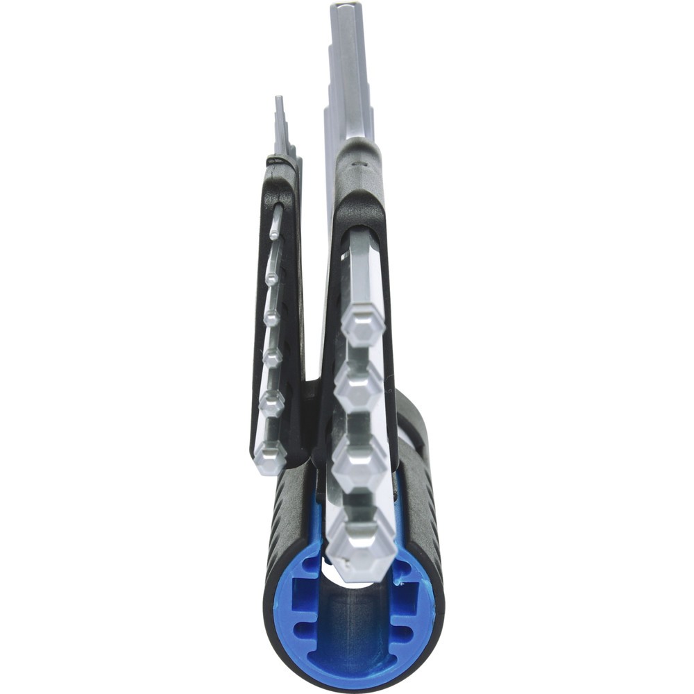 Produktabbildung Nr. 2: KS TOOLS 3 in 1 Innen6kant-Winkelstiftschlüssel-Satz,10-tlg lang, Kugelkopf