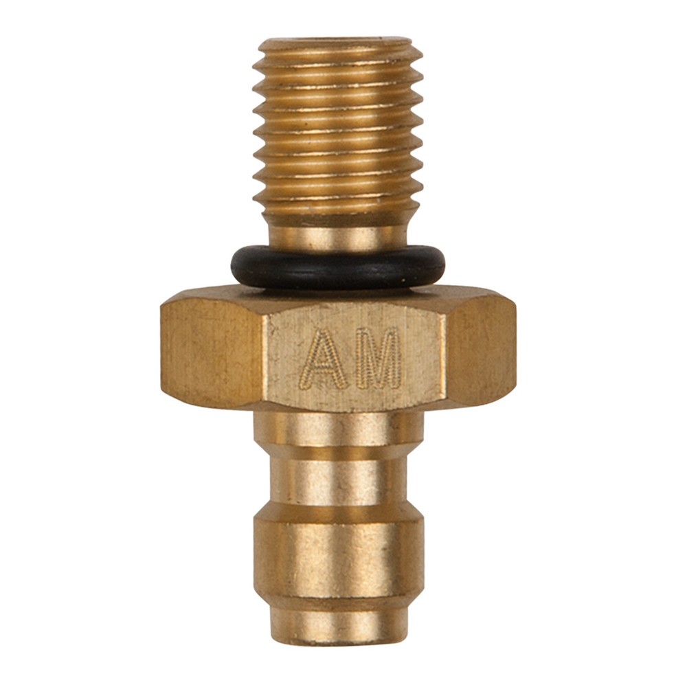 Produktabbildung: KS TOOLS Adapterstück M8x1,0 Außengewinde und 1/4" Schlauchanschluss mit Dichtring