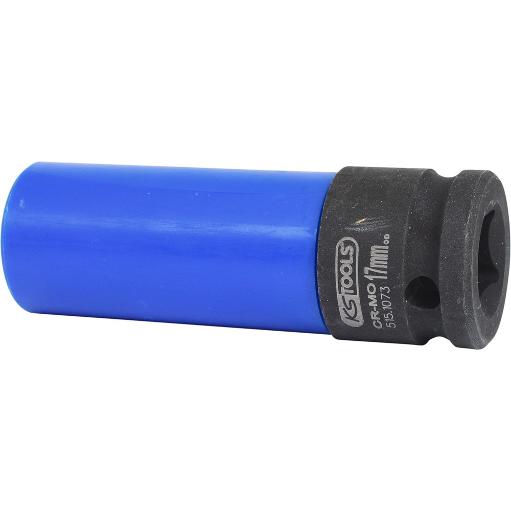 Produktabbildung Nr. 3: KS TOOLS 1/2" Alu-Felgen Kraft-Stecknuss robust, lang, 17mm