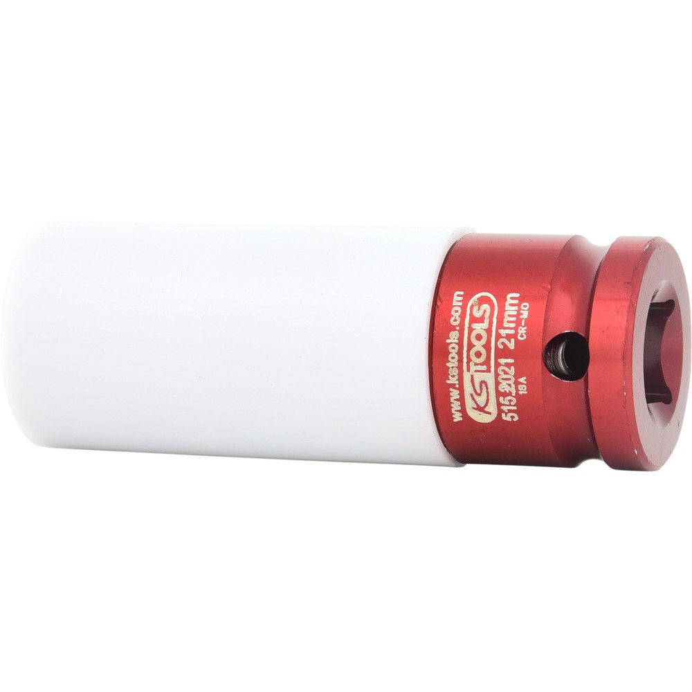 Produktabbildung Nr. 4: KS TOOLS 1/2" Alu-Felgen Kraft-Stecknuss, lang, 21mm