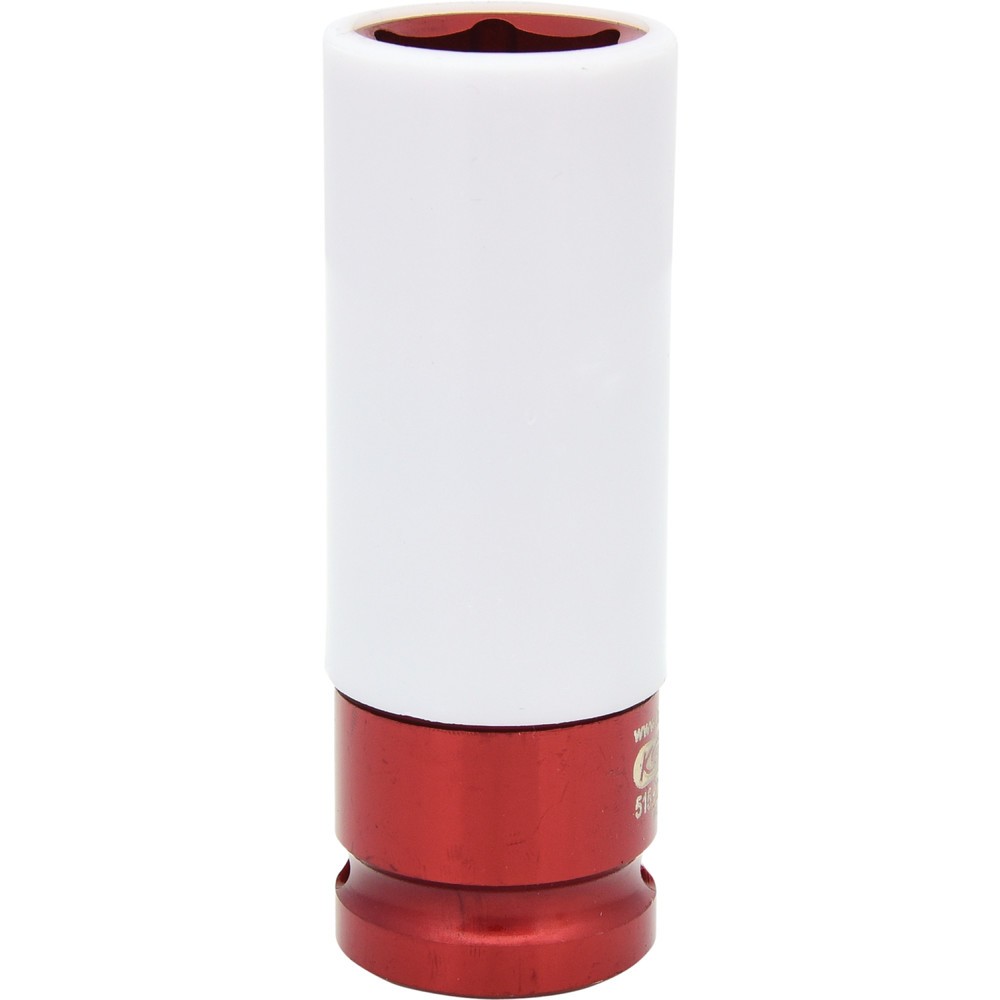 Produktabbildung Nr. 10: KS TOOLS 1/2" Alu-Felgen Kraft-Stecknuss, lang, 21mm