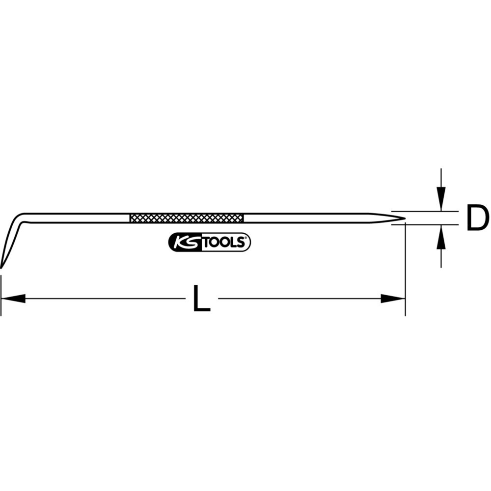 Produktabbildung Nr. 1: KS TOOLS Anreißnadel, 190mm