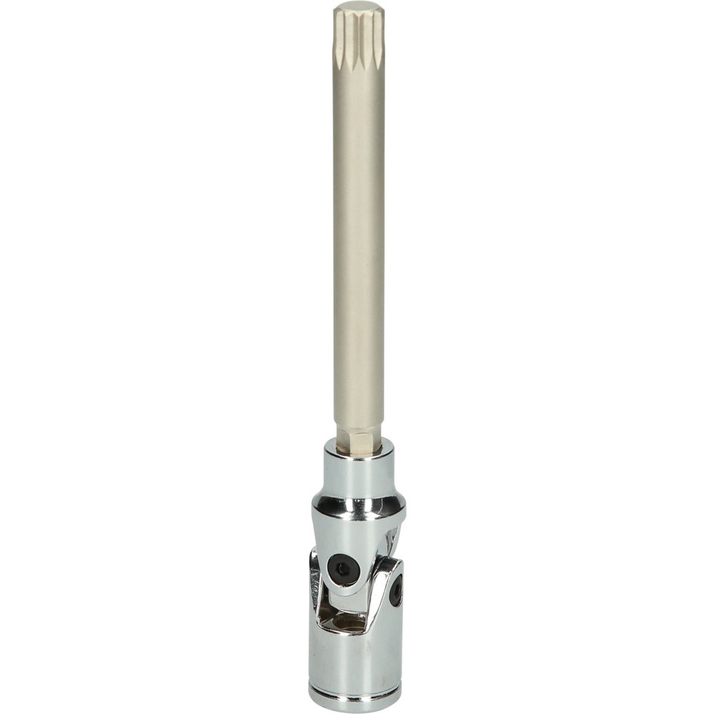 Produktabbildung Nr. 1: KS TOOLS 3/8" Antriebswellen-Bit-Stecknuss mit Gelenk für Vielzahn, M10