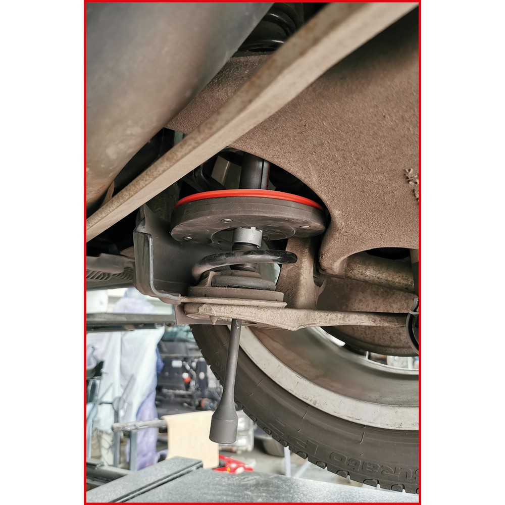 Produktabbildung Nr. 4: KS TOOLS Audi und Seat Teleskop-Centerspanner-Satz für innenliegende Federn, 11-tlg