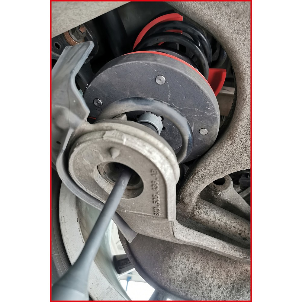 Produktabbildung Nr. 5: KS TOOLS Audi und Seat Teleskop-Centerspanner-Satz für innenliegende Federn, 11-tlg