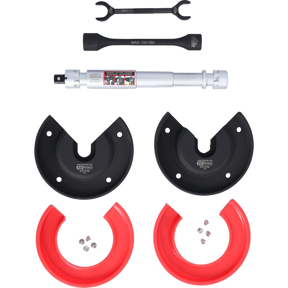 Produktabbildung Nr. 10: KS TOOLS Audi und Seat Teleskop-Centerspanner-Satz für innenliegende Federn, 11-tlg