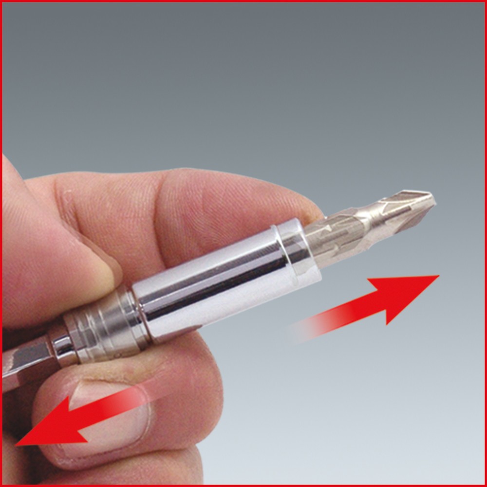 Produktabbildung Nr. 4: KS TOOLS 1/4" Auto-Slimlock Schnellwechsel-Bithalter, 65mm