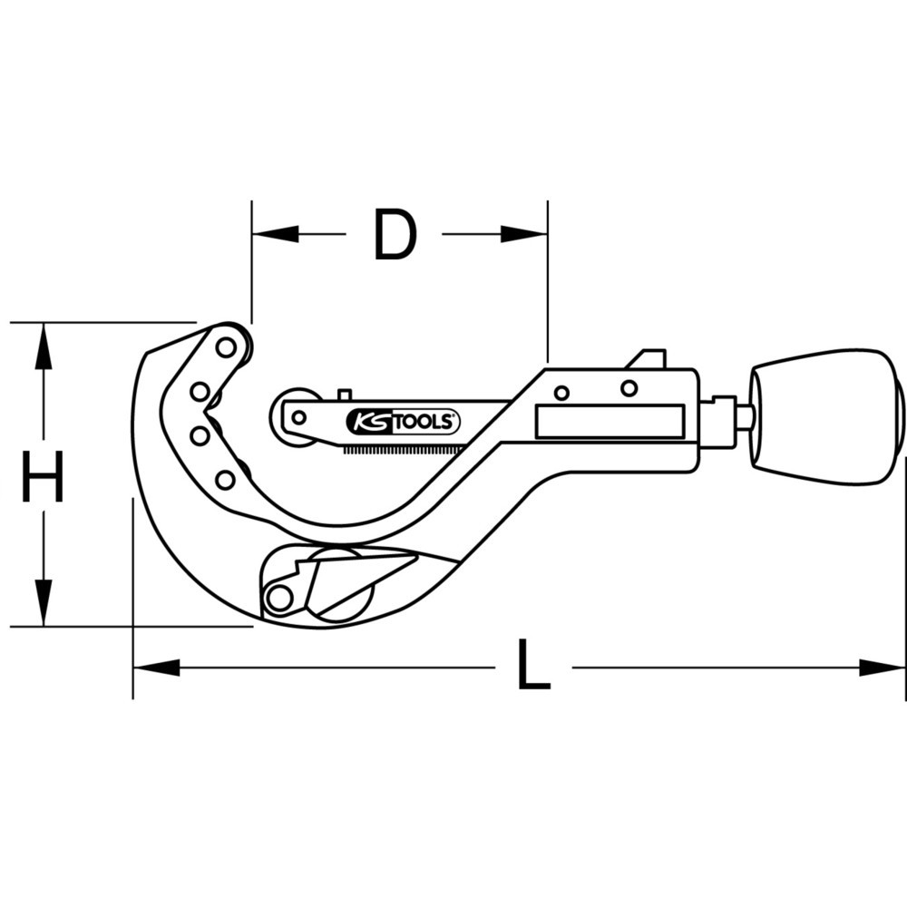 Produktabbildung Nr. 5: KS TOOLS Automatik-Rohrabschneider für Kupferrohre, 6-64mm