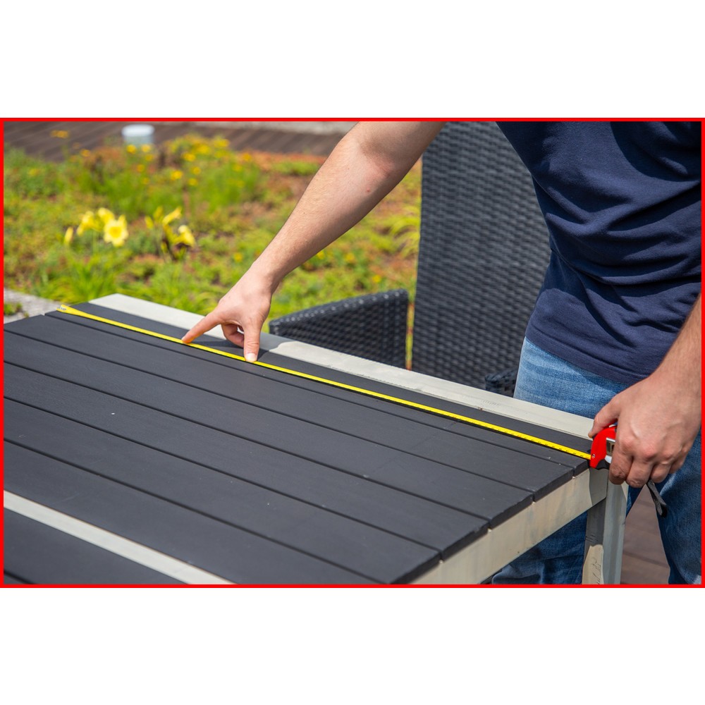 Produktabbildung Nr. 2: KS TOOLS Bandmaß mit Feststeller,schwarz-rot, 3m