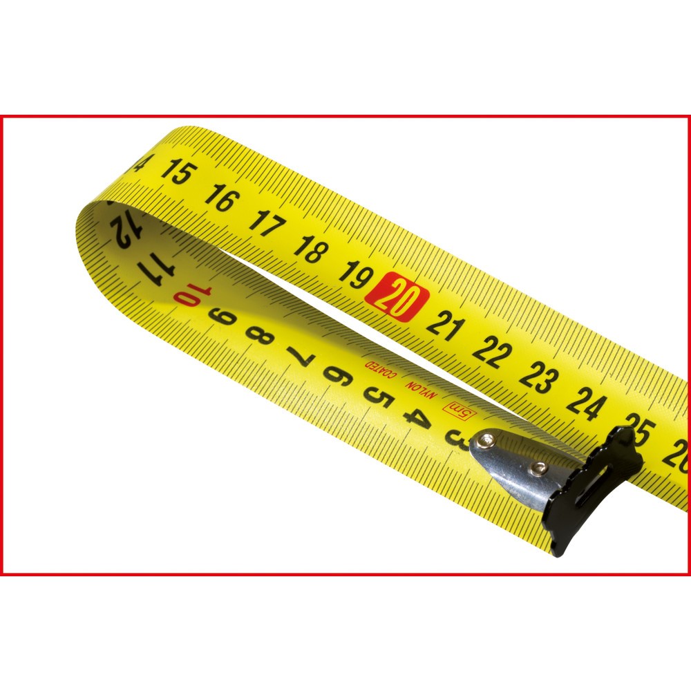 Produktabbildung Nr. 2: KS TOOLS Bandmaß mit Feststeller,schwarz-grau, 5m, 19mm