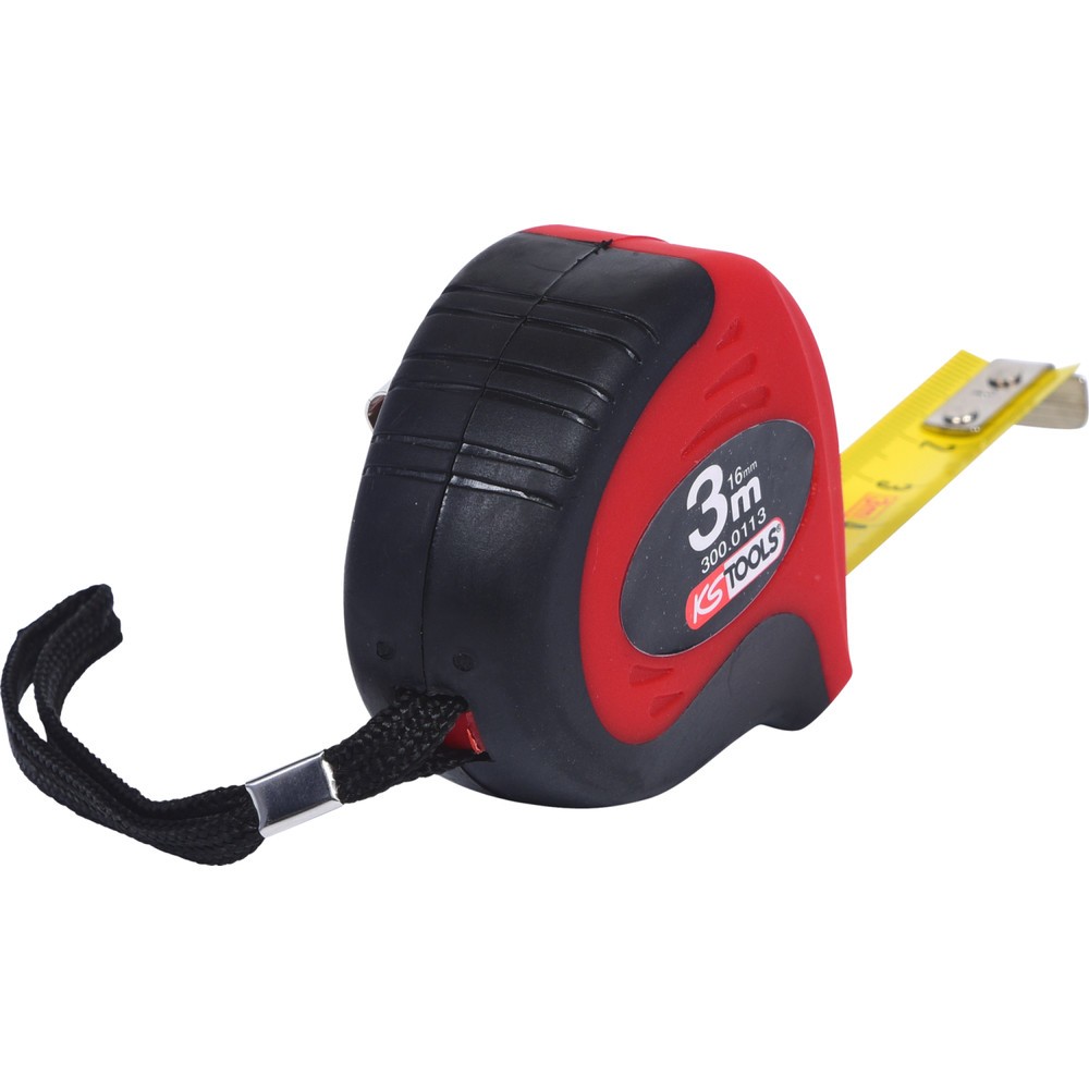 Produktabbildung Nr. 7: KS TOOLS Bandmaß mit Feststeller,schwarz-rot, 3m