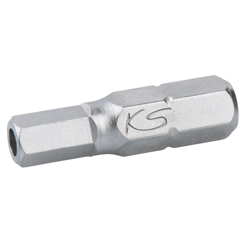 Produktabbildung: KS TOOLS 1/4" Bit Innensechskant, Bohrung, 25mm, 4mm