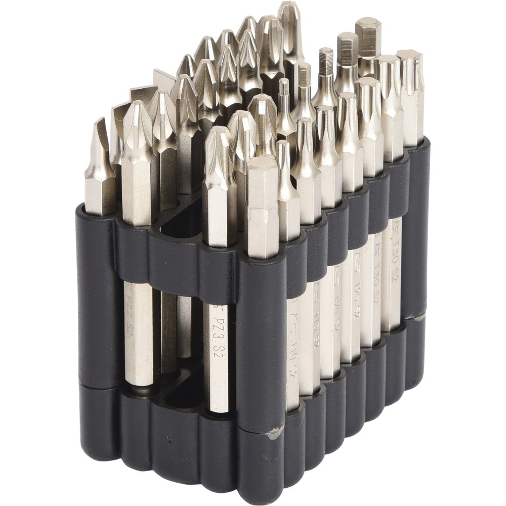 Produktabbildung Nr. 2: KS TOOLS 1/4" Bit-Satz, 75mm, 32-tlg