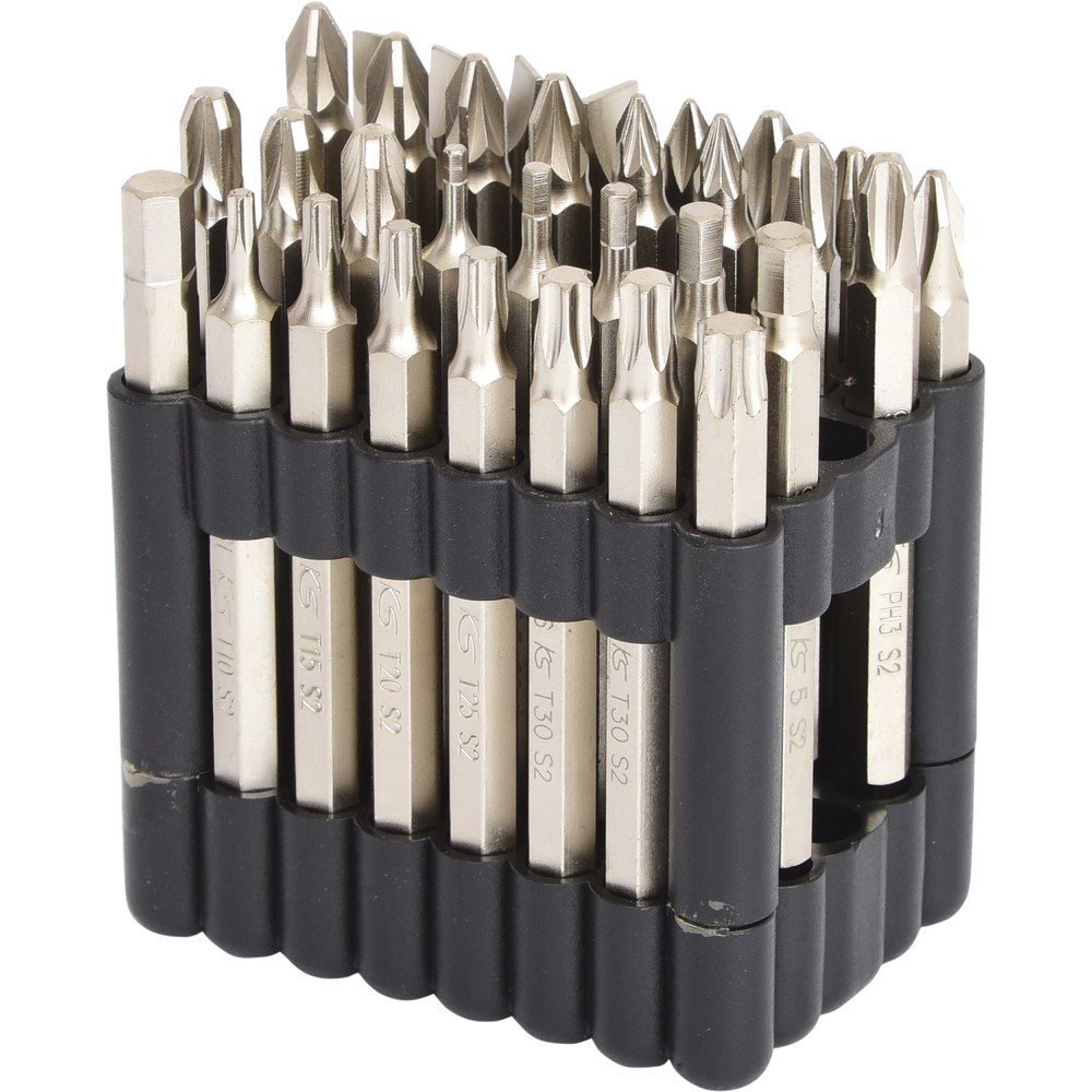 Produktabbildung Nr. 3: KS TOOLS 1/4" Bit-Satz, 75mm, 32-tlg