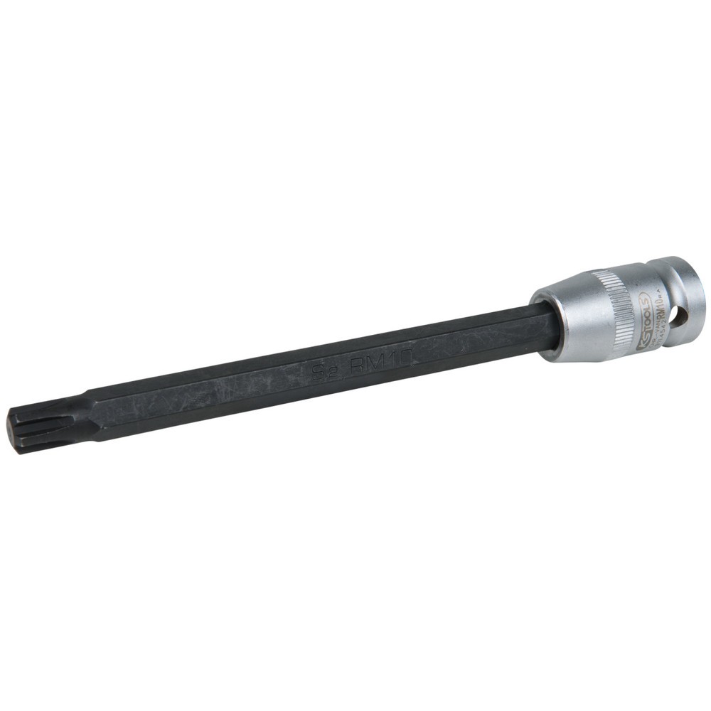 Produktabbildung: KS TOOLS 1/2" Bit-Stecknuss für RIBE®-Schrauben, M10, Länge 165 mm, phosphatiert