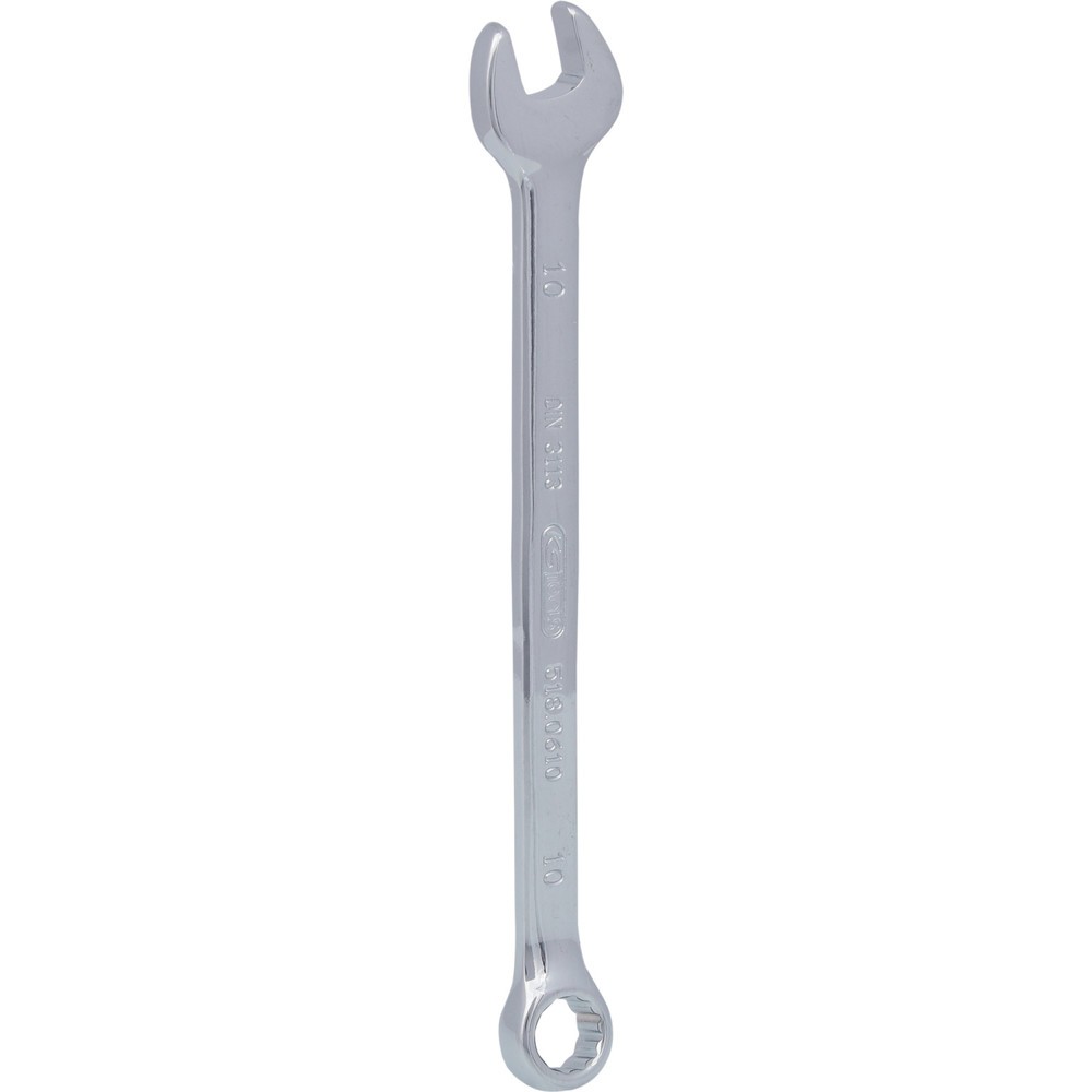 Produktabbildung: KS TOOLS CHROMEplus Ringmaulschlüssel, abgewinkelt, 10mm