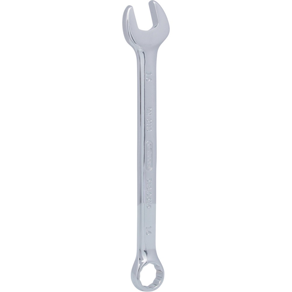 Produktabbildung Nr. 1: KS TOOLS CHROMEplus Ringmaulschlüssel, abgewinkelt, 16mm