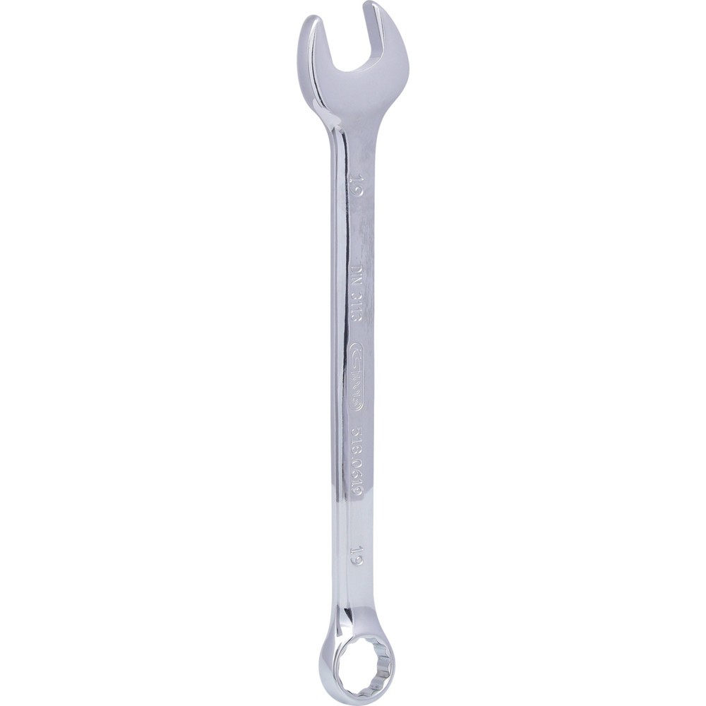 Produktabbildung: KS TOOLS CHROMEplus Ringmaulschlüssel, abgewinkelt, 19mm
