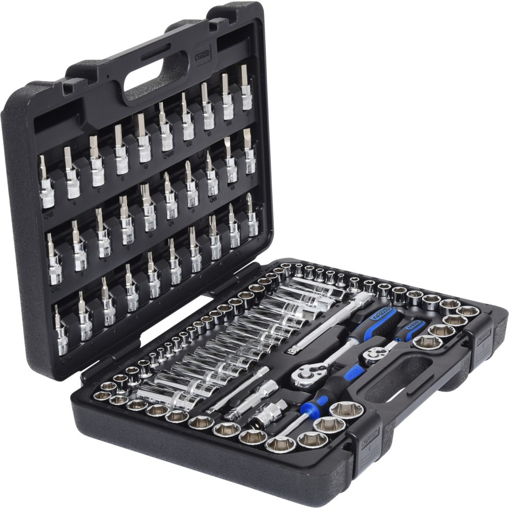 Produktabbildung Nr. 4: KS TOOLS 1/4"+3/8" CHROMEplus Steckschlüssel-Satz, 99-tlg