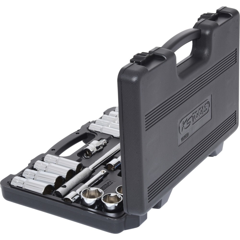 Produktabbildung Nr. 2: KS TOOLS 1/2" CHROMEplus Steckschlüssel-Satz, 30-tlg