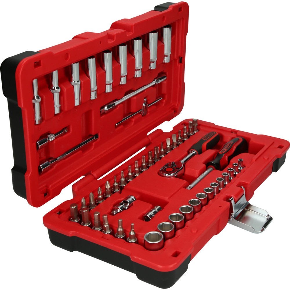 Produktabbildung Nr. 4: KS TOOLS 1/4" CHROMEplus Steckschlüssel-Satz, 54-tlg
