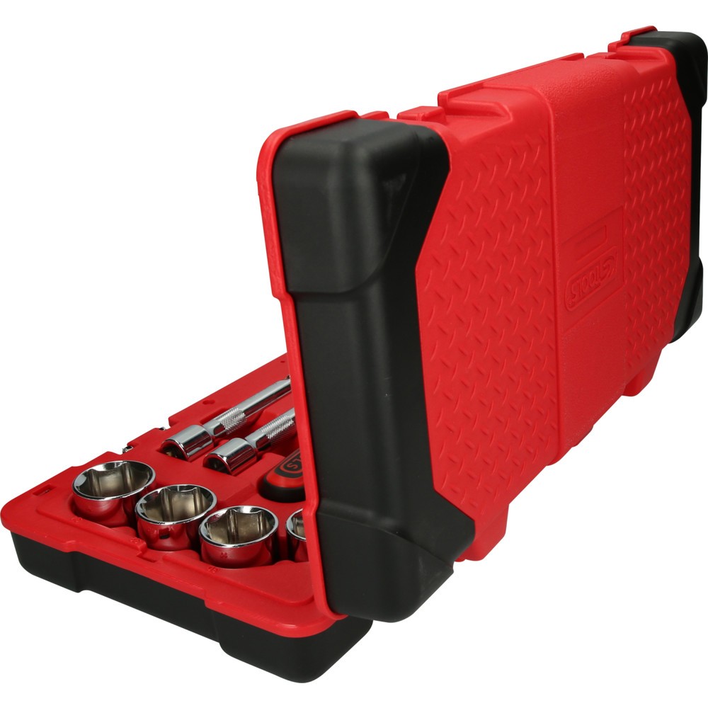 Produktabbildung Nr. 2: KS TOOLS 1/4"+1/2" CHROMEplus Steckschlüssel-Satz, 68-tlg