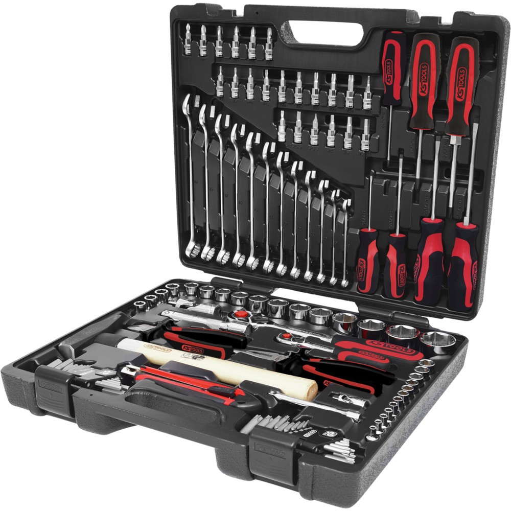 Produktabbildung Nr. 2: KS TOOLS 1/4"+1/2" CHROMEplus Universal-Werkzeug-Satz, 97-tlg