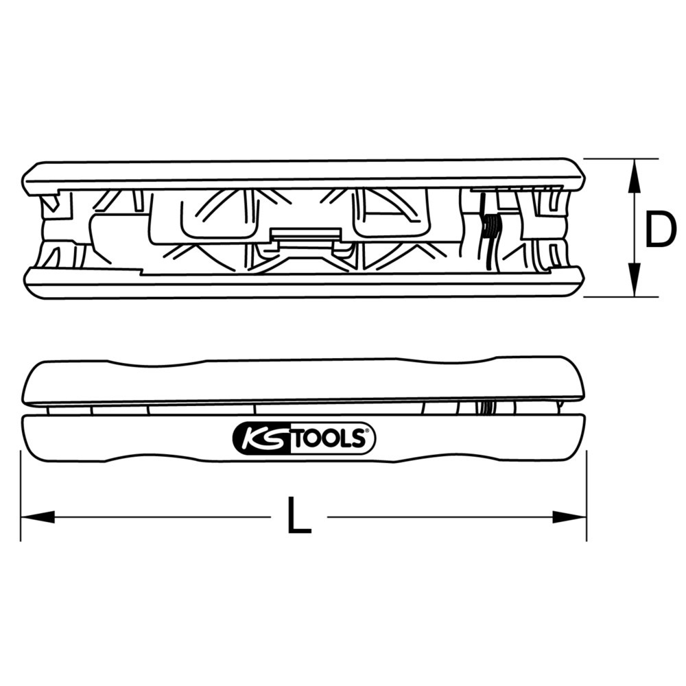 Produktabbildung Nr. 2: KS TOOLS Coaxial-Abisolierer, 4,8-7,5mm
