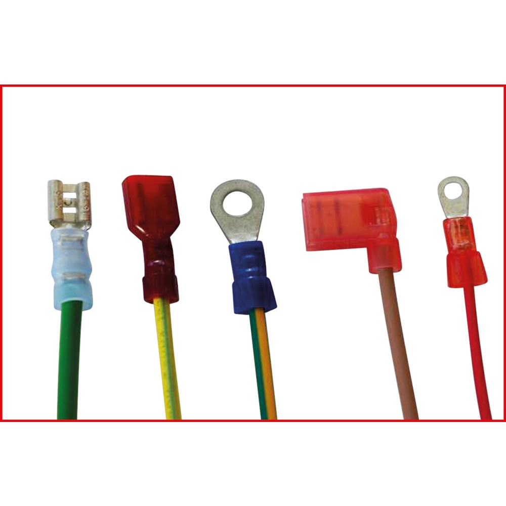 Produktabbildung Nr. 2: KS TOOLS Crimpzange für isolierte Kabelschuhe, 220mm