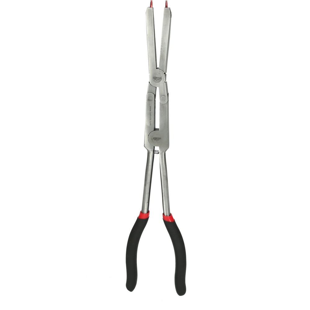 Produktabbildung Nr. 7: KS TOOLS Doppelgelenk-Sicherungszange für Außensicherungsringe mit auswechselbaren Spitzen