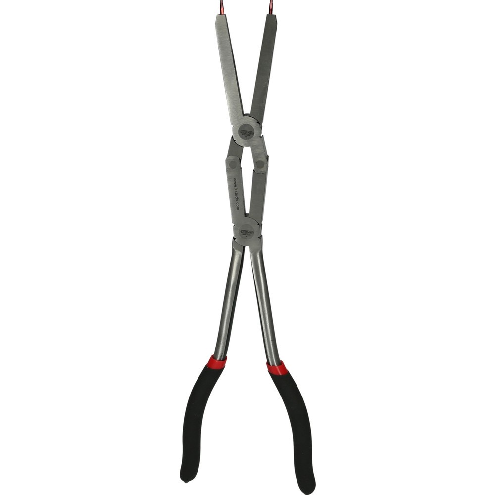 Produktabbildung Nr. 1: KS TOOLS Doppelgelenk-Sicherungszange für Innensicherungsringe, 345 mm