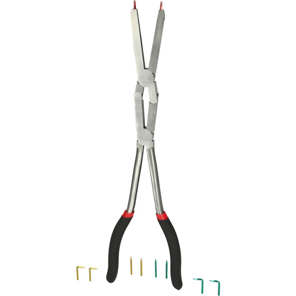 Produktabbildung Nr. 5: KS TOOLS Doppelgelenk-Sicherungszange für Innensicherungsringe mit auswechselbaren Spitzen
