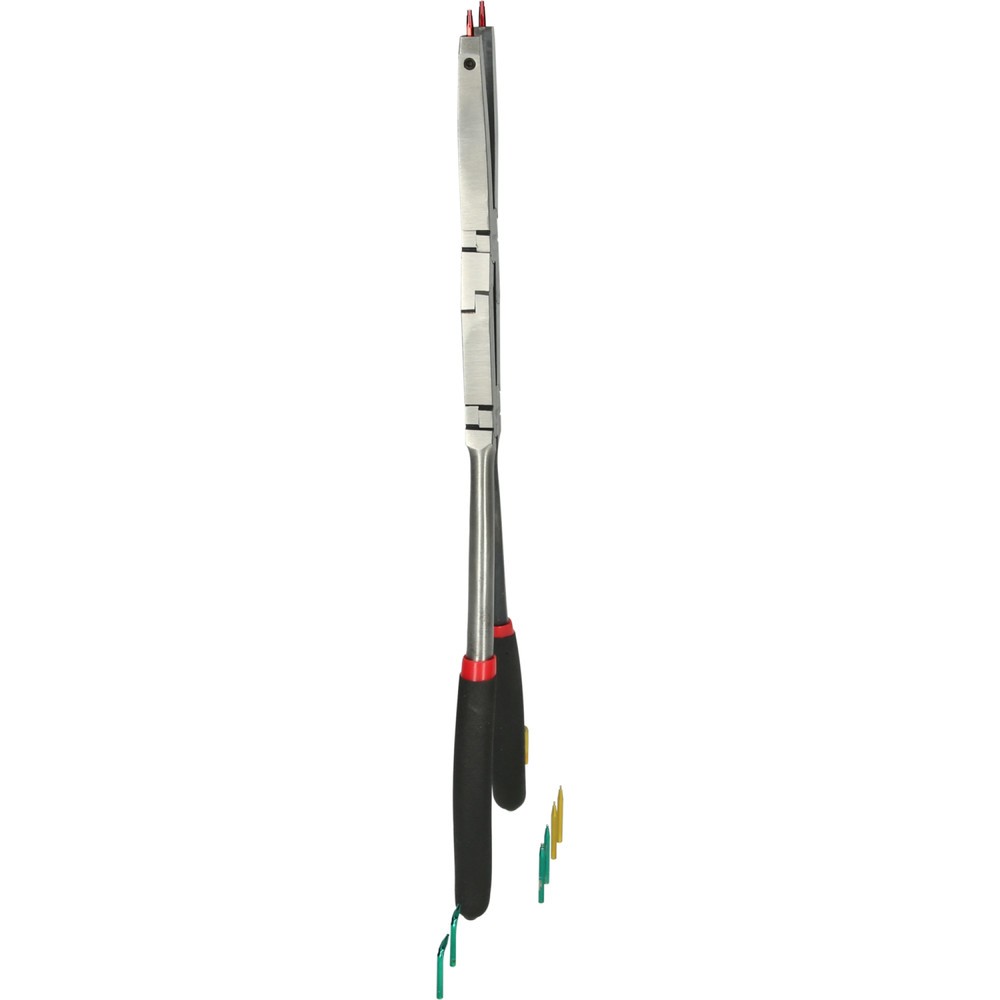 Produktabbildung Nr. 6: KS TOOLS Doppelgelenk-Sicherungszange für Innensicherungsringe mit auswechselbaren Spitzen