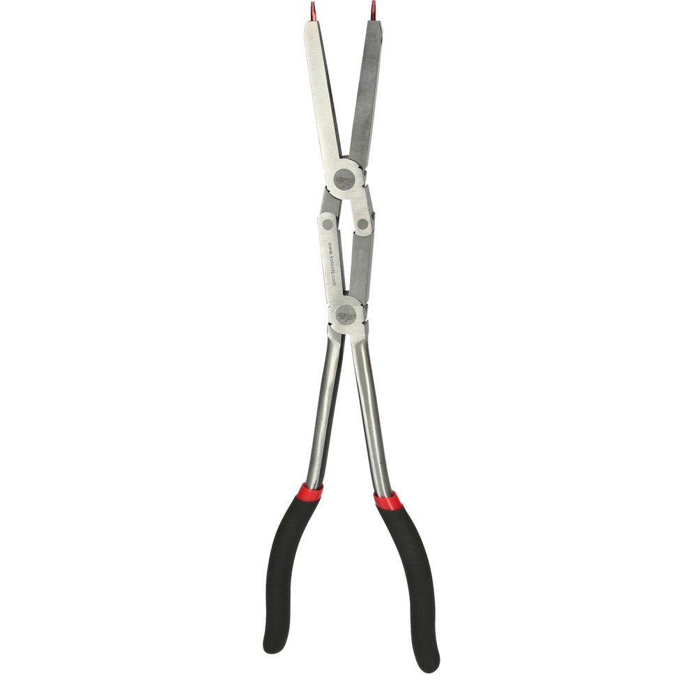 Produktabbildung Nr. 7: KS TOOLS Doppelgelenk-Sicherungszange für Innensicherungsringe mit auswechselbaren Spitzen