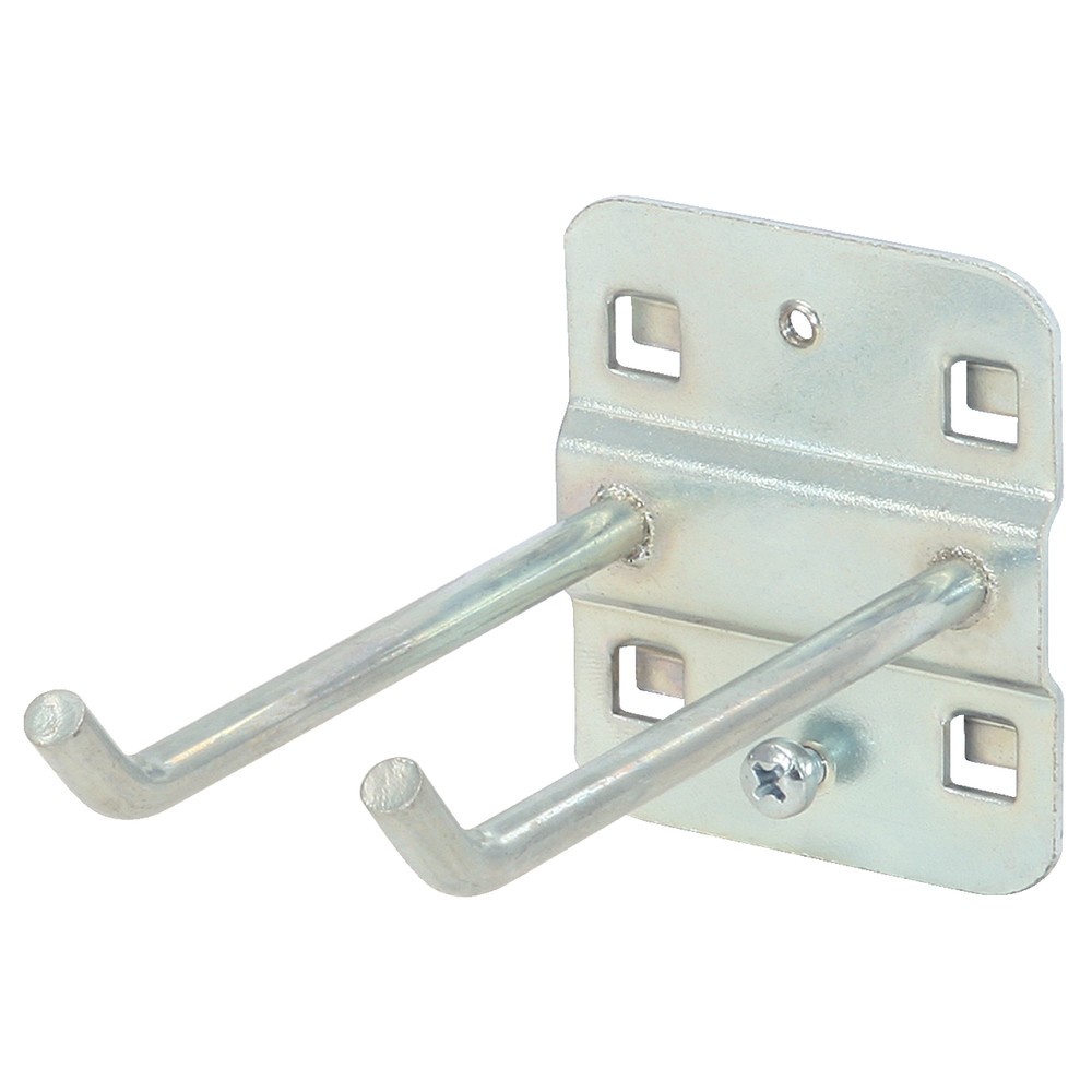 Produktabbildung Nr. 2: KS TOOLS Doppelter Werkzeughalter mit schrägem Hakenende, Ø 6 mm, 75mm