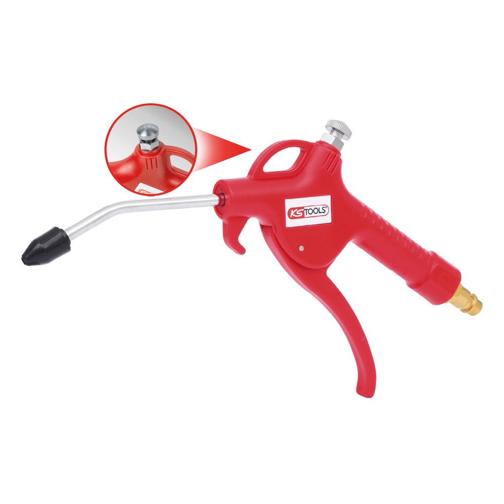 Produktabbildung Nr. 2: KS TOOLS Druckluft-Ausblaspistole mit Durchflussregulierung