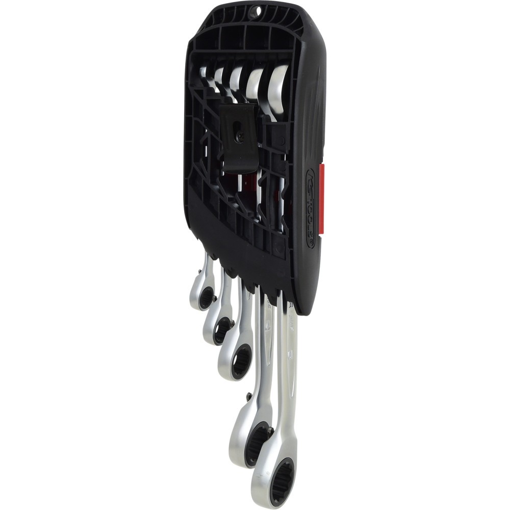 Produktabbildung Nr. 11: KS TOOLS DUO GEAR Ringmaulschlüssel-Satz,Maul-Ratschenfunktion,5-tlg, umschaltbar