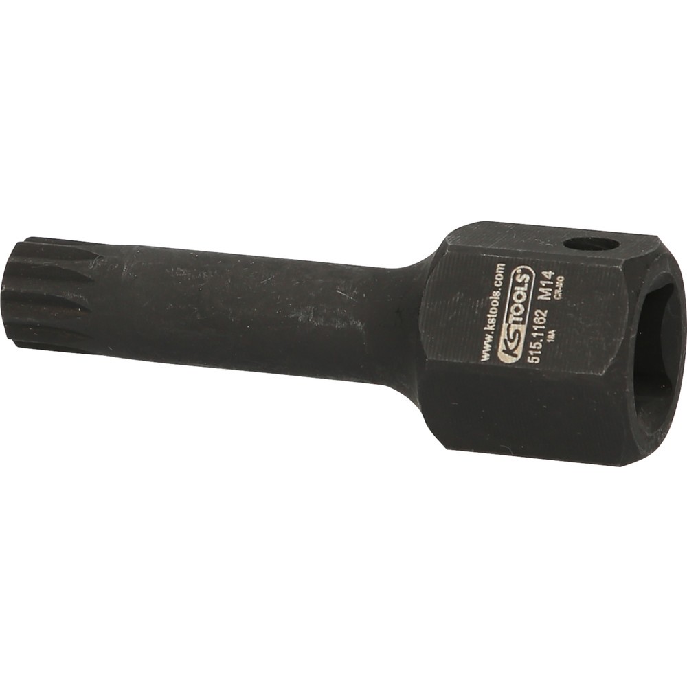 Produktabbildung Nr. 2: KS TOOLS 1/2" DUODRIVE Spezial-Kraft-Bit-Stecknuss XZN, M14,78mm lang