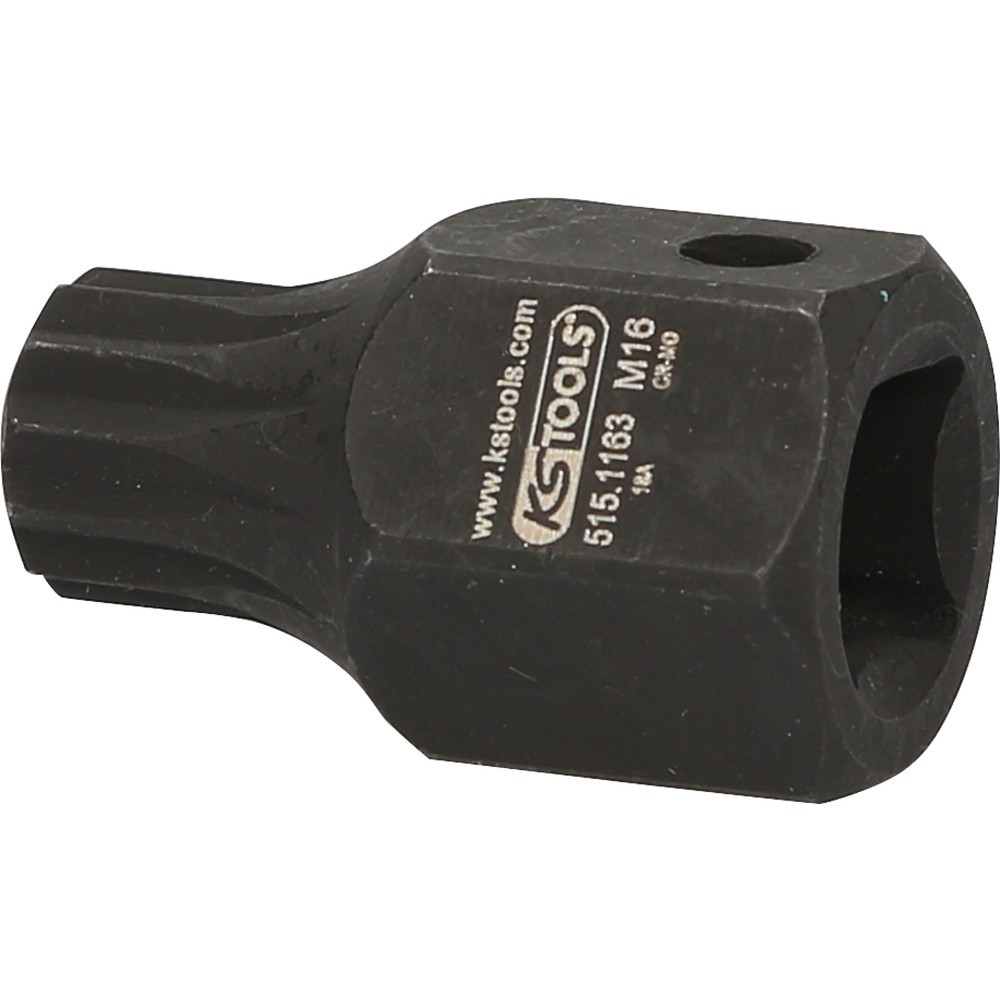 Produktabbildung Nr. 2: KS TOOLS 1/2" DUODRIVE Spezial-Kraft-Bit-Stecknuss XZN, M16,43mm kurz