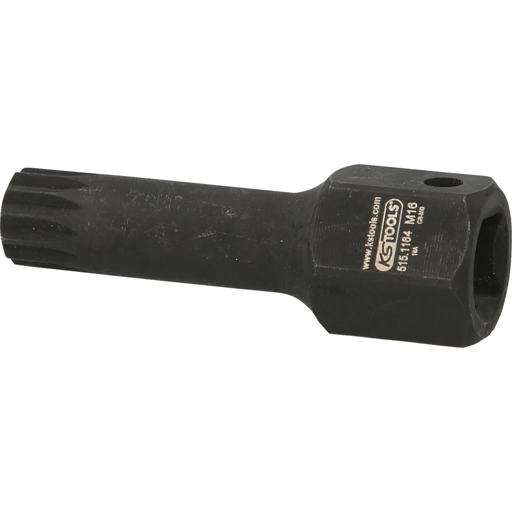 Produktabbildung Nr. 2: KS TOOLS 1/2" DUODRIVE Spezial-Kraft-Bit-Stecknuss XZN, M16,78mm lang
