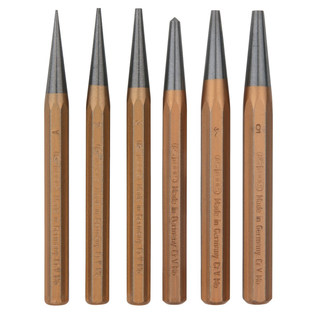 Produktabbildung: KS TOOLS Durchtreibersatz, 6-tlg in Plastiktasche
