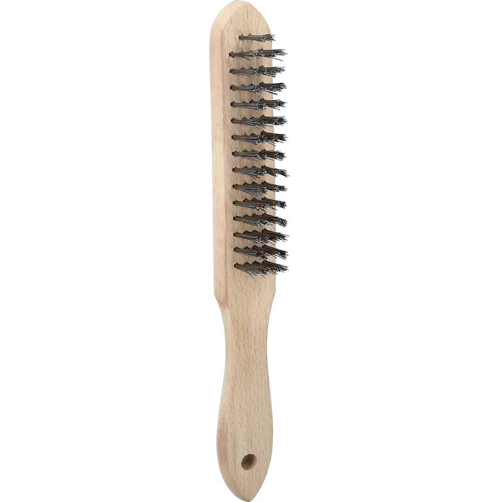 Produktabbildung Nr. 1: KS TOOLS Edelstahl Handdrahtbürste 4-reihig, 290mm