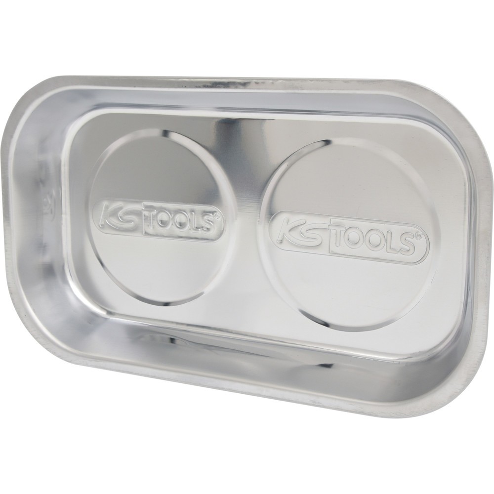 Produktabbildung: KS TOOLS Edelstahl Magnet-Teller, 140x240mm