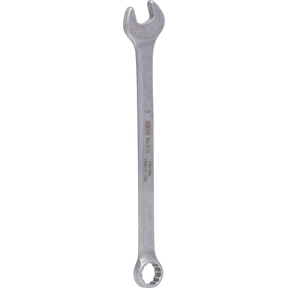 Produktabbildung Nr. 1: KS TOOLS EDELSTAHL Ringmaulschlüssel, 10mm, abgewinkelt