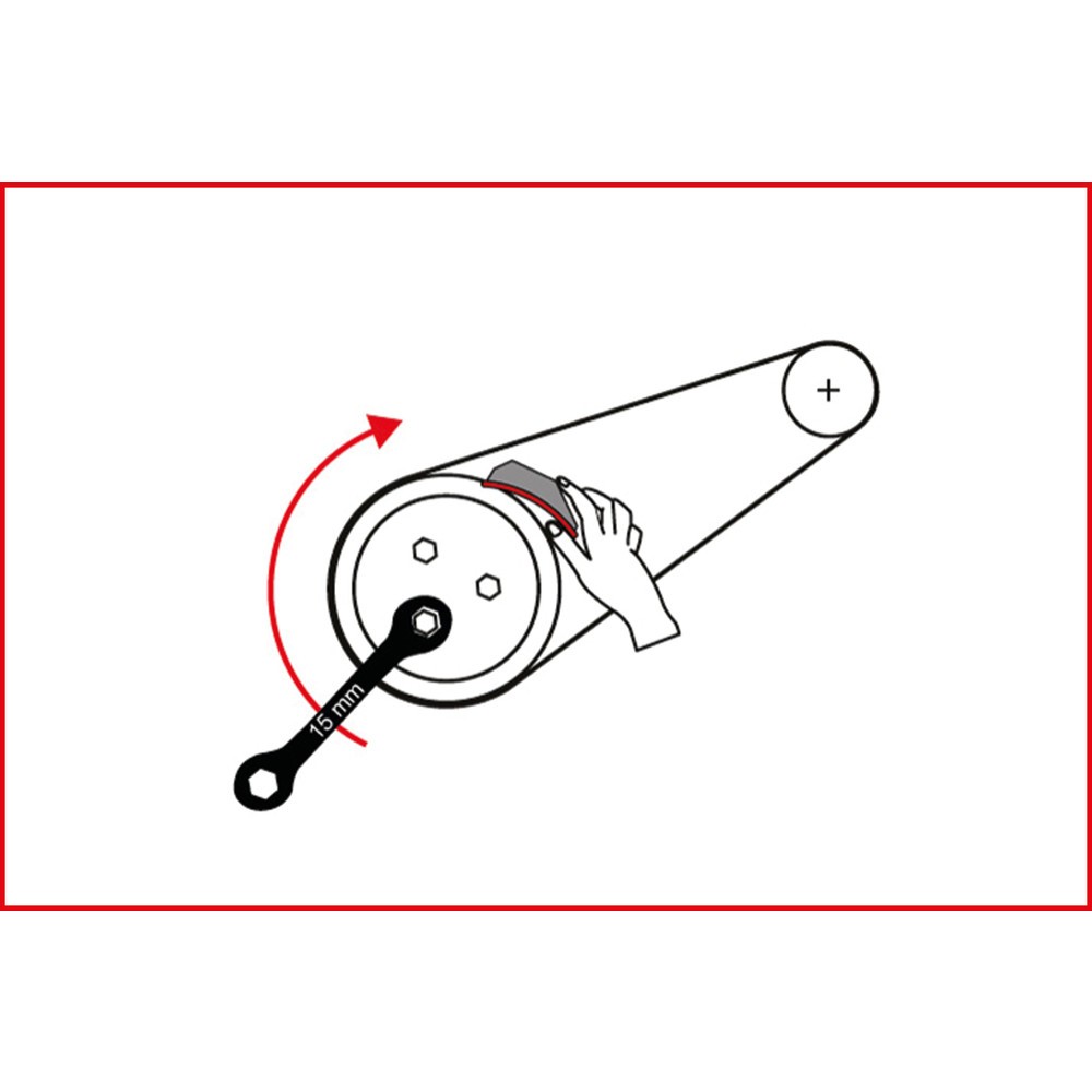 Produktabbildung Nr. 2: KS TOOLS Elastriemen-und Keilrippenriemen-Spezialwerkzeug-Satz, 11-tlg