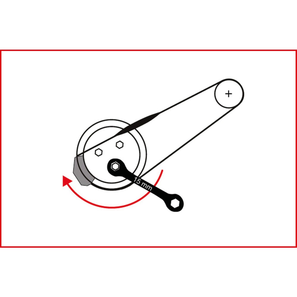 Produktabbildung Nr. 13: KS TOOLS Elastriemen-und Keilrippenriemen-Spezialwerkzeug-Satz, 11-tlg