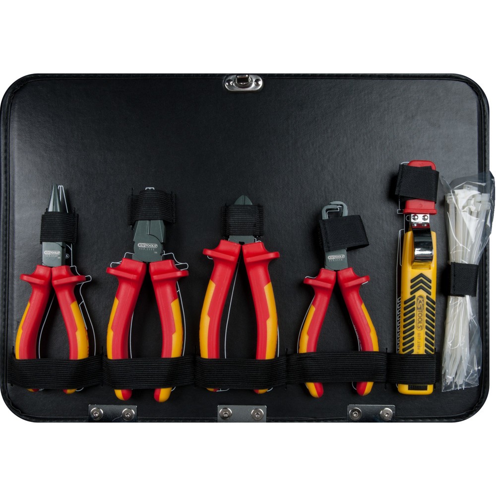 Produktabbildung Nr. 2: KS TOOLS 1/4" + 1/2“ Elektriker-Werkzeugkoffer, 128-tlg
