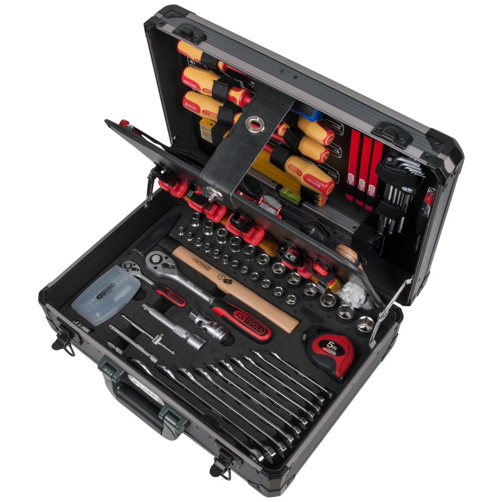 Produktabbildung Nr. 4: KS TOOLS 1/4" + 1/2“ Elektriker-Werkzeugkoffer, 128-tlg